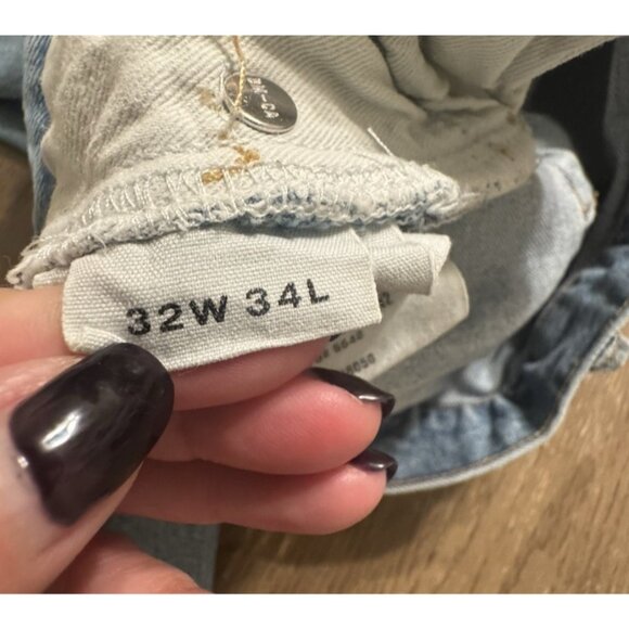 Buck Mason Ford Standard 14 Oz Double Dipped 12102 Denim Button Fly Mens 32x34 - Picture 7 of 12